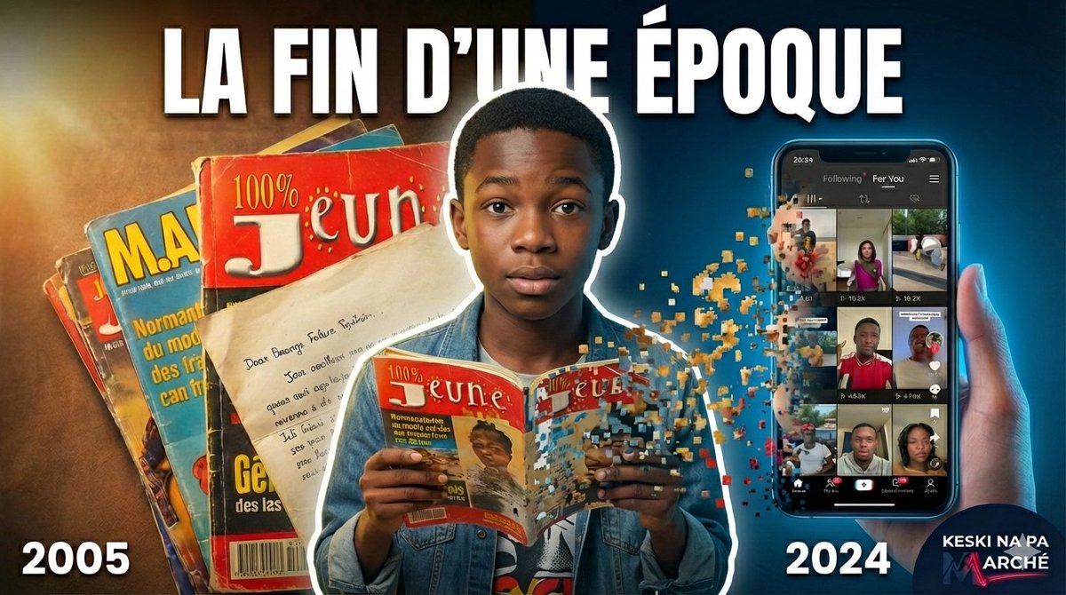 fgo_pro's tweet image. 100% JEUNE : Pourquoi le MAGAZINE de toute une génération a DISPARU ? 🇨🇲

L’audience était immense, mais le business model était une illusion. 🛑
Dépendance aux #ONG, prix déconnectés du marché et arrêt des subventions : découvrez comment l'icône de la jeunesse camerounaise est