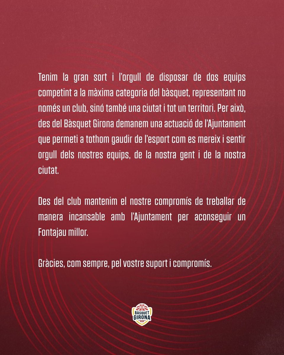 Bàsquet Girona tweet media