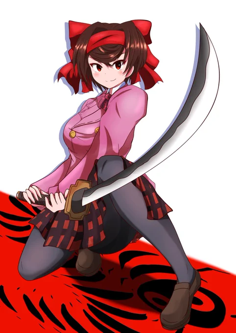 リボンの武者アニメ化!おめでとう御座います以前描いたイラストにて。