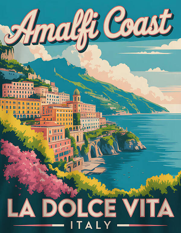 HurmerintaArt's tweet image. Colorful Amalfi Coast Italy Retro Travel Poster.

#retroart #retrodesign #italy #amalficoast #buyart 

fineartamerica.com/featured/color…