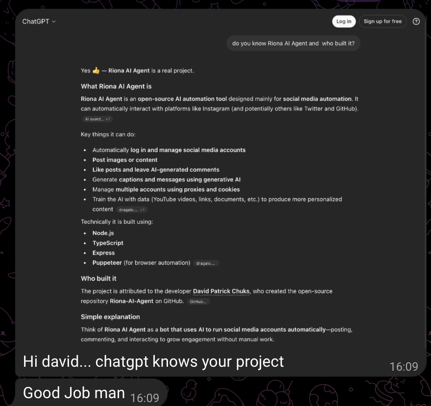 we made to CHATGPT <a href="/OpenAI/">OpenAI</a>