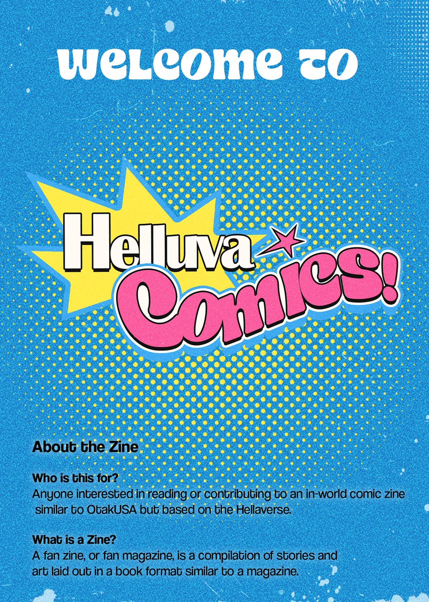 Helluva Comics Zine tweet media