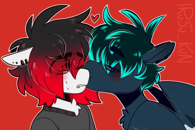 I haven't drawn those two in forever #oc