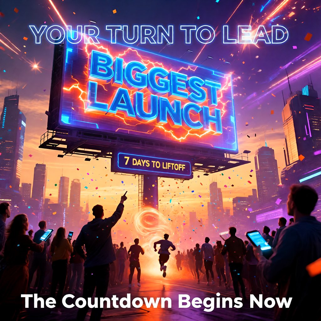 GharCheung's tweet image. "The secret’s out in 7 days. Will you be the first to know? ⏳ The clock is ticking… and this time, early birds don’t just get the worm—they get the whole feast. 🚀 #LaunchAlert"