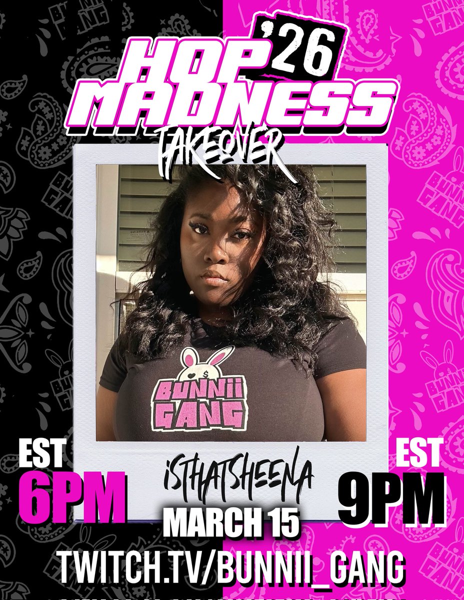 BUNNII GANG 🤘🏾🐰 #HOPMADNESS tweet media