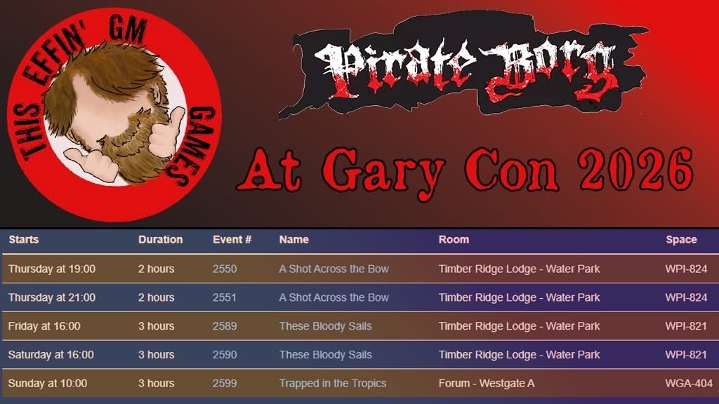 This Effin’ GM ➡️ Gary Con tweet media