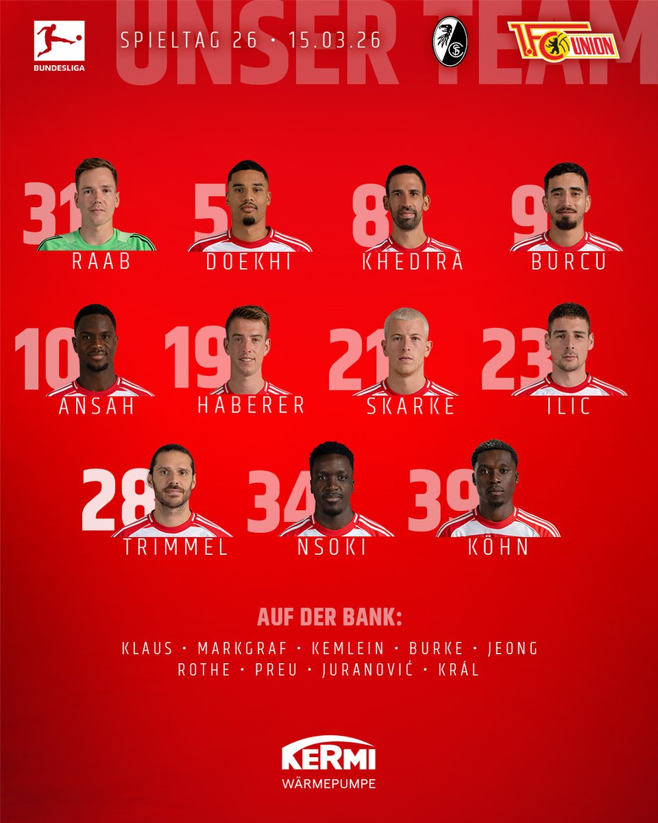 1. FC Union Berlin tweet media
