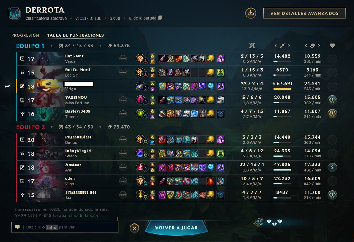 oye <a href="/lol_es/">League of Legends ES</a> lo de querer que la gente haya milagros con semejante mierda jugando y pasando del tema bien no?, asi como para hacer algo.