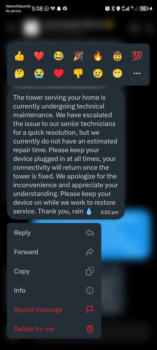 Chukzin's tweet photo. @rainSouthAfrica PR answers I need to. Be connected now. Even the 2ifi test keets getting disconnected. https://t.co/rSfGbNYVdu