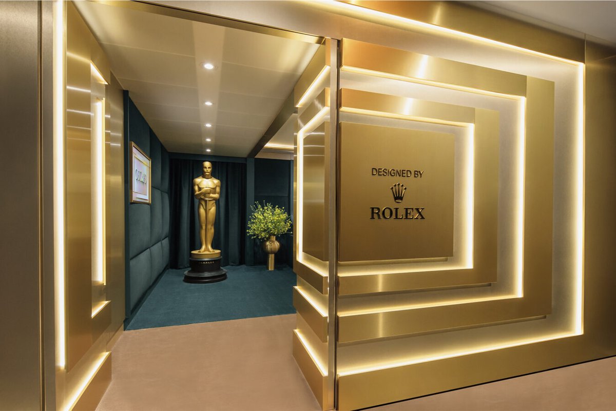 cppluxury's tweet image. ROLEX unveils the Greenroom at the 2026 Oscars

#Rolex #Oscars #TheAcademy #luxurywatches #luxury #watches #luxurylifestyle #luxurybranding @ROLEX