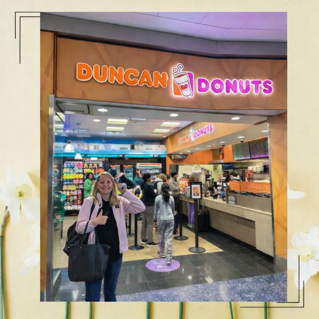 practicesys's tweet photo. Dunkin? Nah, today it’s Duncan. 🍩😎

 When your last name matches the moment a little too well. Welcome to Duncan.

A quick stop at Dallas/Fort Worth Airport before heading to the hotel for four days at the John Maxwell Leadership Conference.

I’m incredibly thankful to share this experience with my youngest daughter, Alyssa, as we intentionally invest in learning, growth, and leadership together.

One of the greatest gifts we can give ourselves is the decision to keep growing. Leadership is not just about influence, but about continued development, deeper purpose, and the willingness to become better for the sake of those we serve.

I’m looking forward to all that these next four days will bring and grateful for the opportunity to grow alongside someone I love.

#DuncanNotDunkin #LeadershipJourney