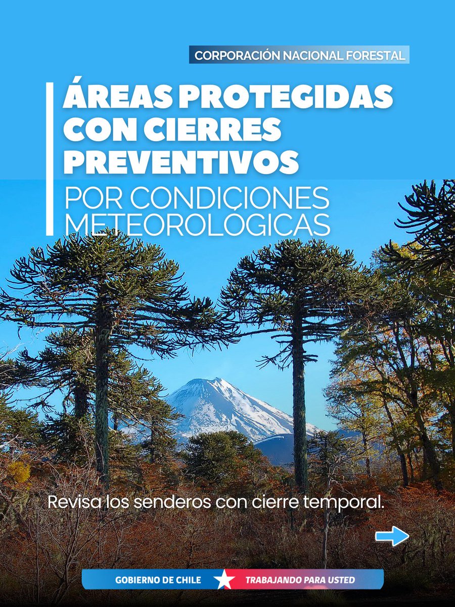 CONAF - Corporación Nacional Forestal tweet media