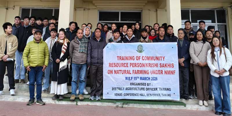 Arunachal24in's tweet image. Natural farming training under NMNF held in Tawang with participation of 72 Krishi Sakhis from 36 clusters.

Story link- arunachal24.in/arunachal-pugg…

#Tawang #NaturalFarming #KrishiSakhi #Agriculture #News