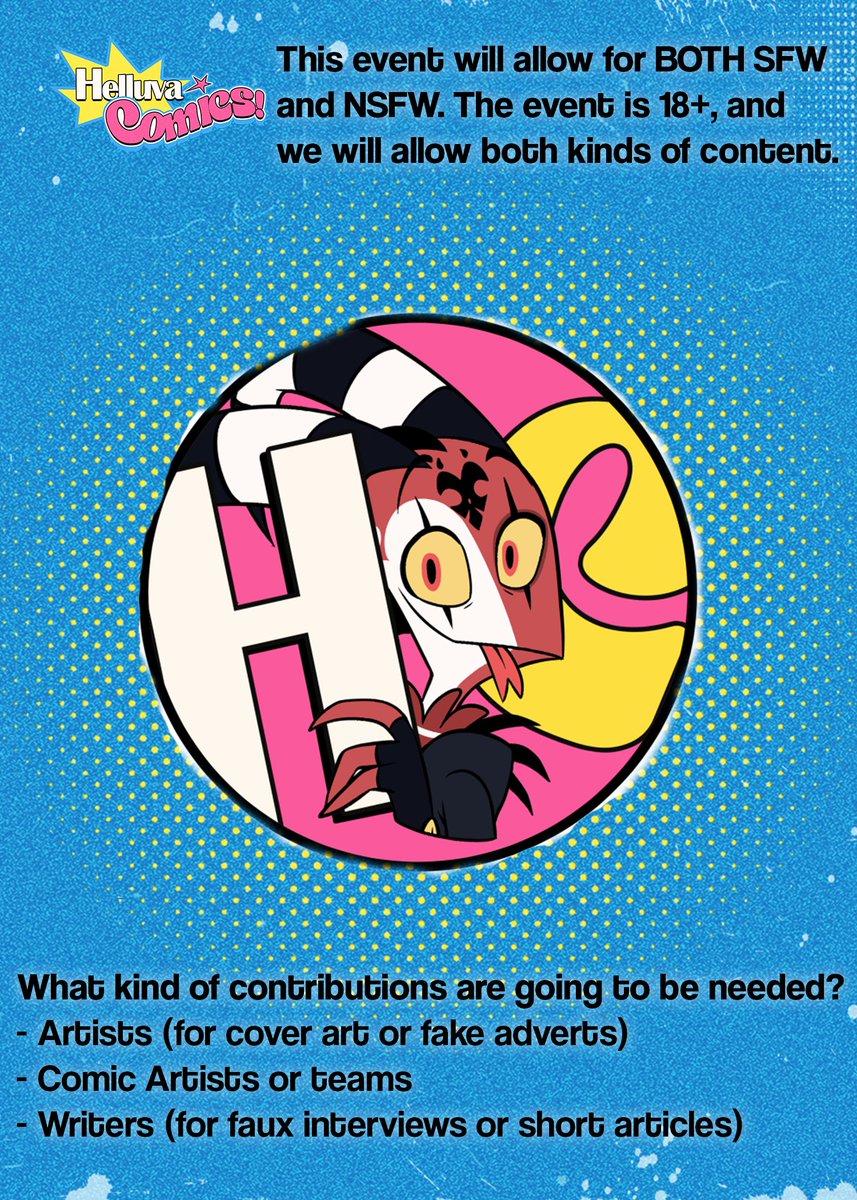 Helluva Comics Zine tweet media