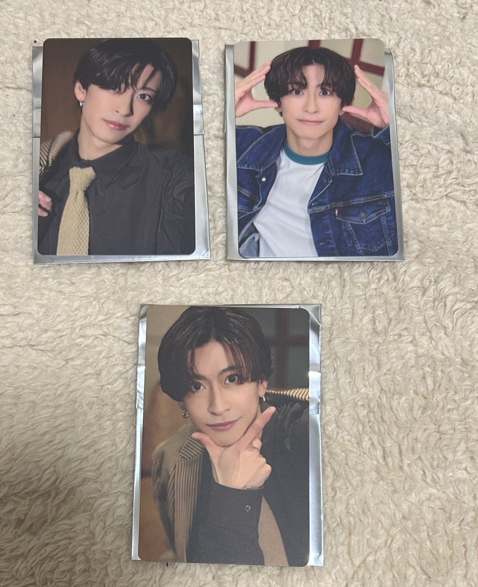 meixx____'s tweet photo. 【交換】赤澤燈 バーイベ バースデーイベント ランダム 自撮り風 トレカ

譲▶︎画像1
求▶︎画像2💕

郵送でのお取引
お気軽にお声掛けください🙇‍♀️ https://t.co/yVjYOL8Xd6