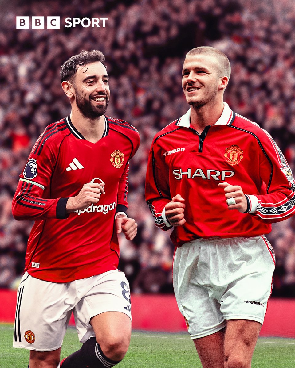 Bruno Fernandes equals David Beckham’s Man Utd record! 🤝

His 15th Premier League assist of the season matches the most ever recorded by a Man Utd player in a single campaign 🎯