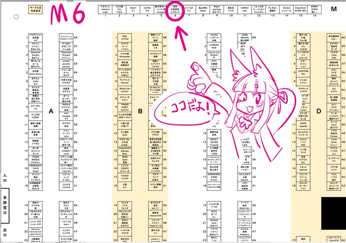 関西けもケ、配置はM-6だよ!お稲荷JKたまもちゃん10周年記念アクスタ&アクキー・R18八尺狐本 持っていくよ!