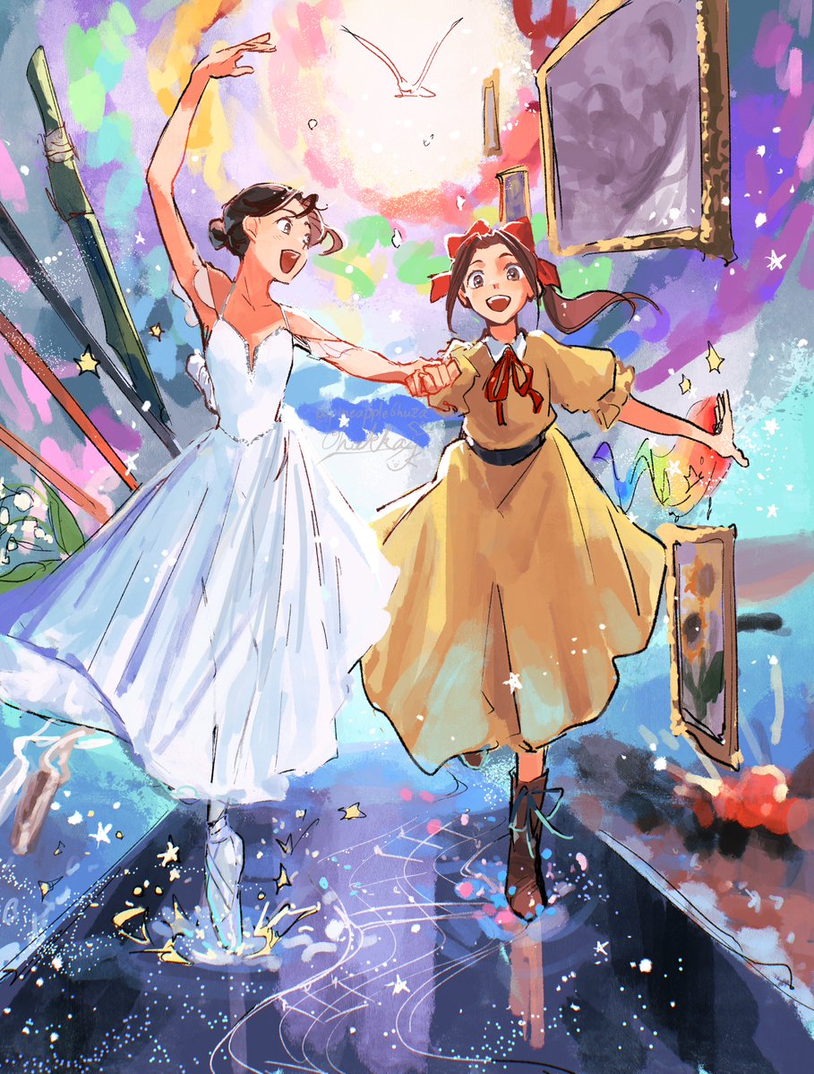 パリに咲くエトワール観てきたよー！
余韻らくがき