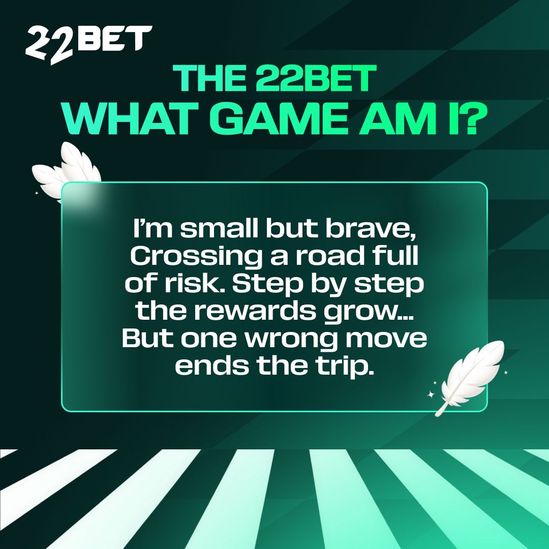 💥 Guess the Slot!

It’s packed with reels, bonus rounds &amp; massive payouts 😏💰
Can you guess which slot game we’re talking about? 👀
Drop your answer in the comments below 👇🏾
🎁 10 random winners will receive a $5 FREEBET!

#22BetAlwaysPays