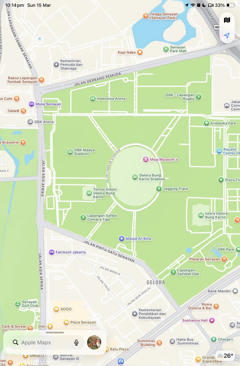 VerdeSelvans's tweet image. Google Maps vs Apple Maps in Jakarta

Apple Maps is so bad here it’s basically unusable 💀, it can’t even show the 3D view.