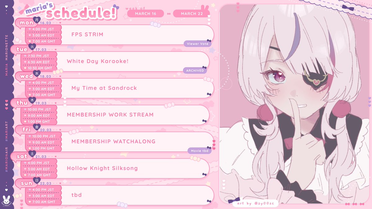 Maria Marionette ❤️‍🩹🐰 NIJISANJI EN tweet media