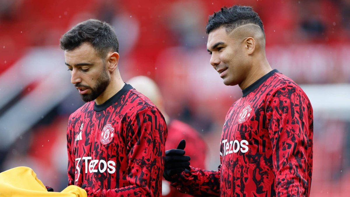 Bruno Fernandes to Casemiro is the most common assister-goalscorer combination in the Premier League this season. 

An unlikely deadly duo. 👊