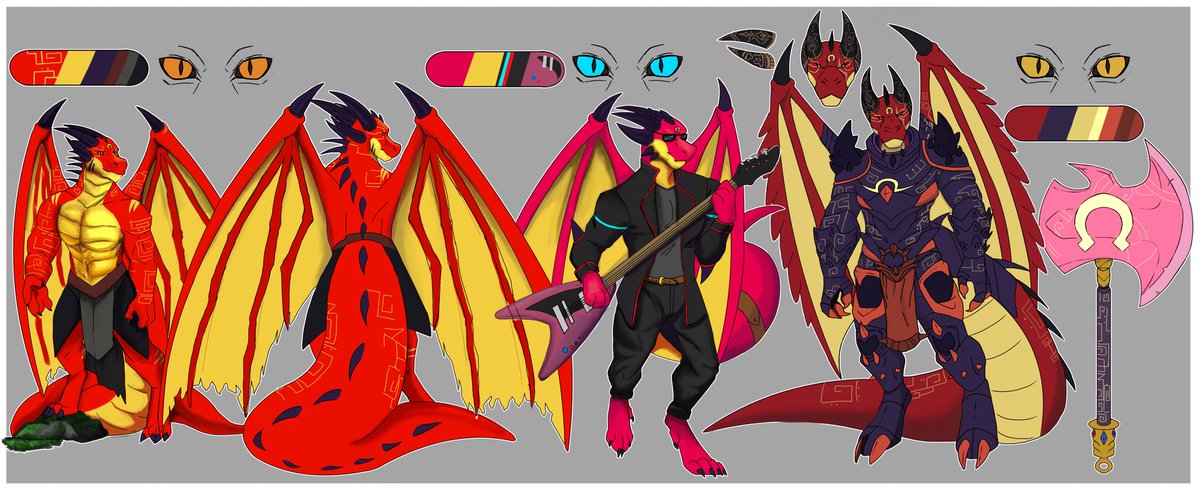 OmegaDragon (Coms open) tweet media