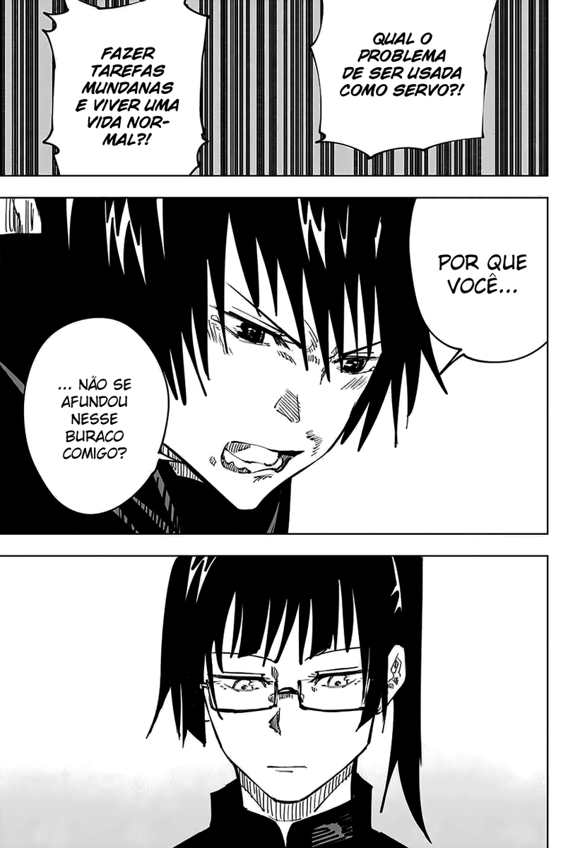 YunGDkkj's tweet photo. @reticenci4s Eu até esqueci de comentar, no arco do intercâmbio todo o ponto da Maki/Mai é como a Maki não se conformou nessa vida de ser uma serva... https://t.co/5JofsmwFpX