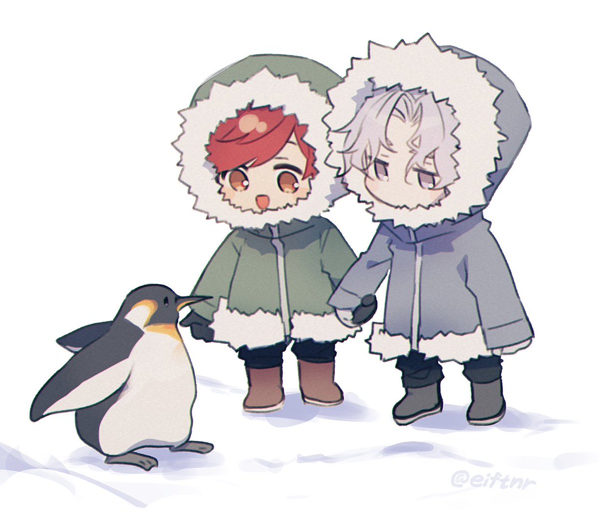 eiftnr's tweet photo. 完結イベントありがとうございました
そういう日もあってくれ🐧 https://t.co/Ik88XEzIdE