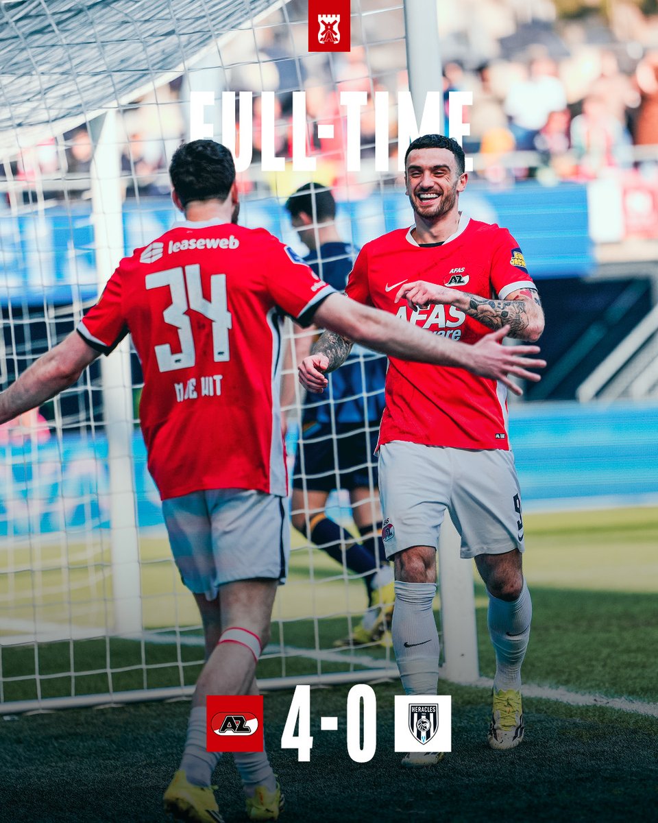 AZAlkmaar's tweet photo. 🔥 A strong victory!
#AZAlkmaar #azher #TheFutureIsOurs https://t.co/rsK6D7b4Gk