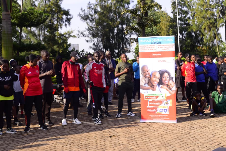 muhazidc's tweet photo. Healthy communities start with healthy smiles. In @RwamaganaDistr today, we marked World Oral Health Week with oral hygiene education and Free oral health screening after the District Mass Sport, in partnership with @rdsarwanda and @Colgate
#Oralhealthweek
#RwOT https://t.co/nzlReJTCCn