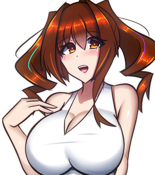 うちの子ましろちゃんを描きました!!!!
メインヒロインです!!! 