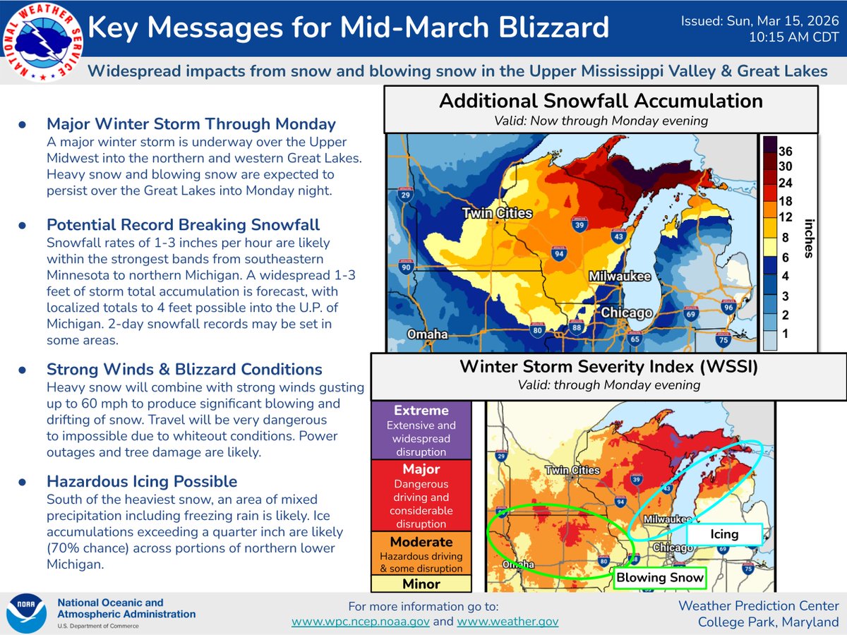 NWS Weather Prediction Center tweet media