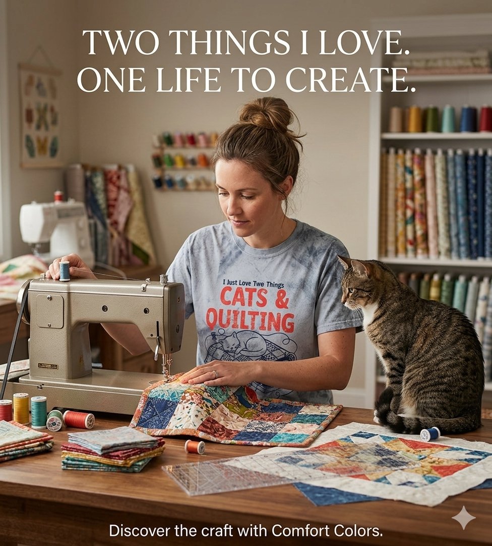 host_hippo's tweet photo. Check out this awesome new Shirt style one @amazon 
Vintage Cats and Quilting Sewing Humor Craft Gifts for Women Comfort Colors Adult Heavyweight T-Shirt https://t.co/Q2g4IPsU73

#cat's #sewingforpleasure #sew #quilting #sewing #sewingmachine #womenshirt #newstyle #catowner https://t.co/WBKDhDo8mN