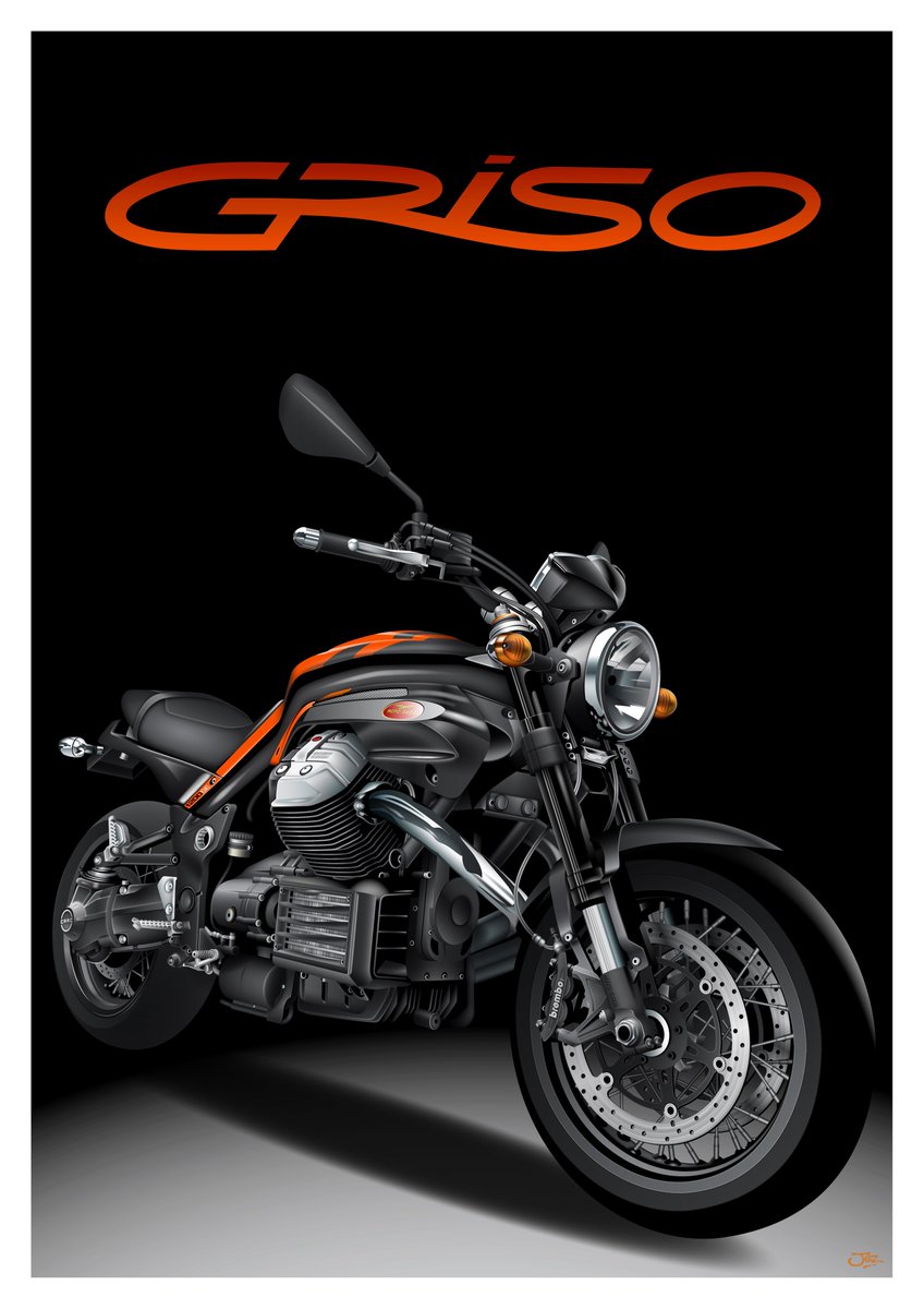 jezdrawspicture's tweet photo. Got the #MotoGuzzi #Griso finished, that’s two Italian bikes in a row… gonna be two American bikes next, well into a Knucklehead and I’m poking around with an Indian… 1200 CC’s of bloody hell! https://t.co/DMKeywlpR4