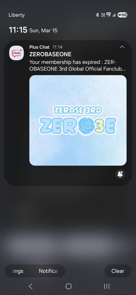 _phaniekpop's tweet photo. Just got the notification that my Zerose Membership expired 😭

Entered Plus Chat, and it's already OT5...

Zerobaseone, forever in my heart!! 💙🤍🩵 https://t.co/Mp2GsrS9UH
