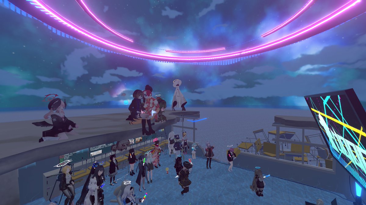 VRCブルアカ集会! tweet media