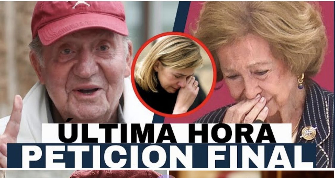 El Rey Don Juan Carlos pide: Regresar a España y pasar sus últimos días en el palacio de la Zarzuela. Funeral de Estado y entierro en el Escorial. Su hijo Felipe VI se muestra reticente a conceder estos deseos debido a la imagen negativa que podría proyectar sobre la monarquía
