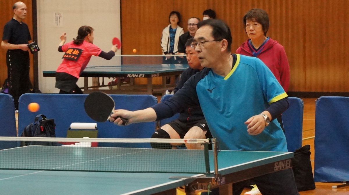 ラージボール卓球のＬリーグ🟠 tweet media