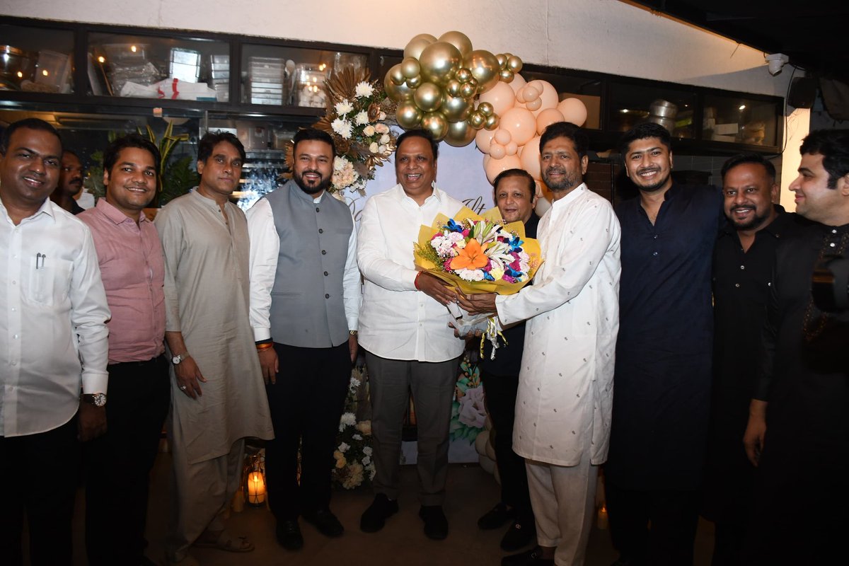 Pleased to attend the special event organised by Tahaves M. Shaikh, Vice President of BJYM Mumbai. 

#AshishShelar