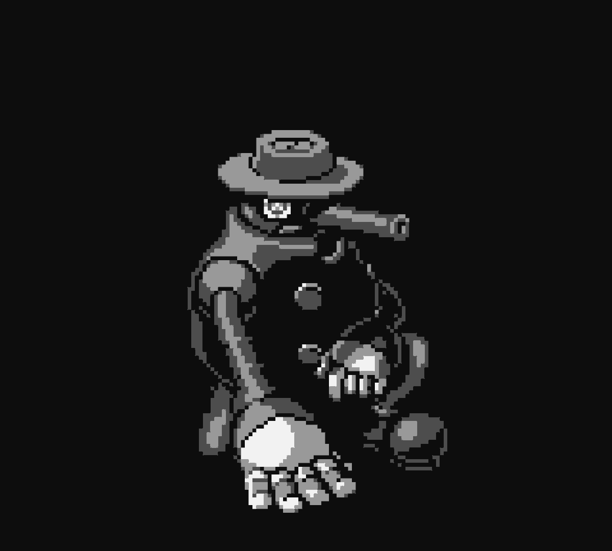 LessThanPi_Art's tweet photo. #GunNose #PixelArt #Gamboy
Didn't get it done in time for the contest, but these would have been around where I wanted to land.
About 5.5 hours total.
Built to be Gameboy safe.
4 colors
160x144 pallet. https://t.co/01fZEMsC8n