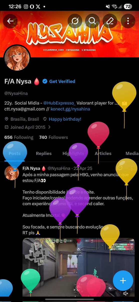 F/A Nysa 🩸 tweet media