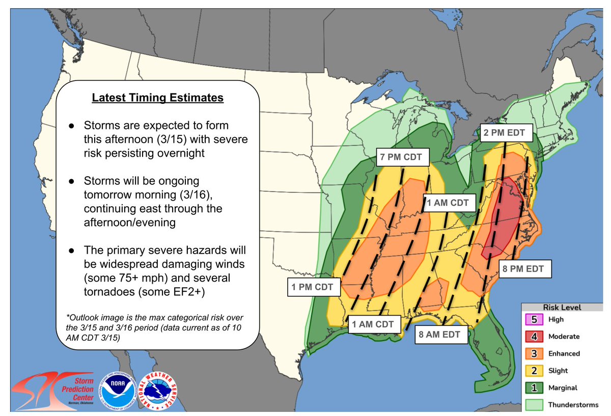NWS Storm Prediction Center tweet media