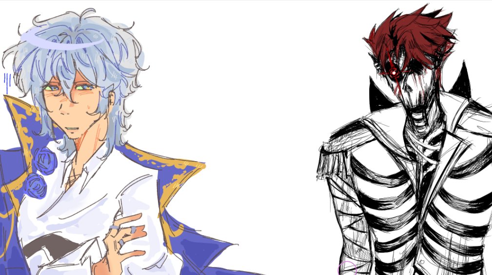 Vampriass's tweet photo. 2 different types of vampires 
w/ @vishioneyx https://t.co/b5PloZqnZk