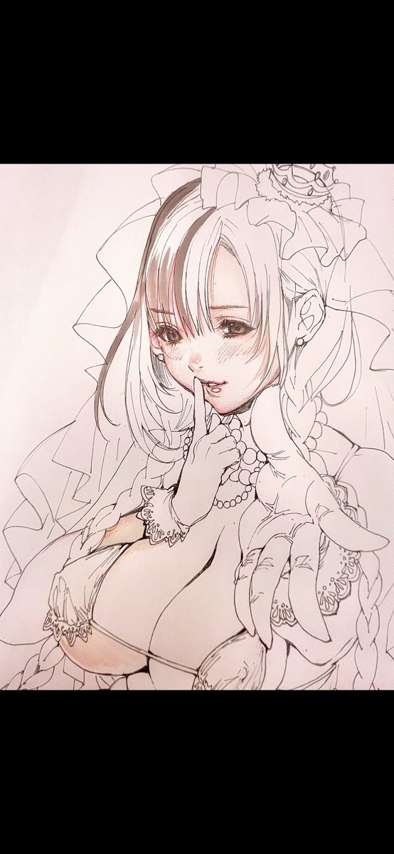 「AI着彩 恐ろしー! 完成まで1分ですね」|宮崎摩耶のイラスト