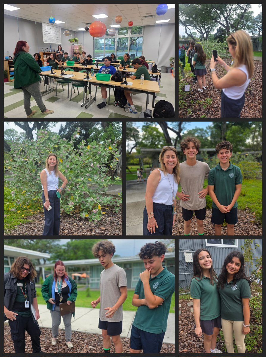 westlabschool's tweet photo. Judges from Fairchild Tropical Botanic Garden visited our campus to evaluate our Pollinator Garden. Mrs. Jose's students have done an incredible job planting, tending &amp; caring for the garden while learning about the important role pollinators play in our ecosystem. https://t.co/I5Tfs0PUPl