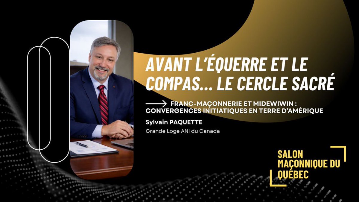 Plerinage1's tweet photo. Le Salon Maçonnique du Québec revient le 6 juin 2026 au Centre Saint-Pierre de Montréal. Conférenciers, auteurs et idées pour une journée d'exception.

👇 Réservez votre place
https://t.co/UGKGX83CwL https://t.co/D5GGo7CRWR
