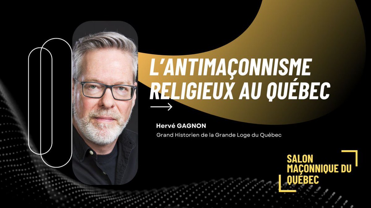 Plerinage1's tweet photo. Le Salon Maçonnique du Québec revient le 6 juin 2026 au Centre Saint-Pierre de Montréal. Conférenciers, auteurs et idées pour une journée d'exception.

👇 Réservez votre place
https://t.co/UGKGX83CwL https://t.co/D5GGo7CRWR