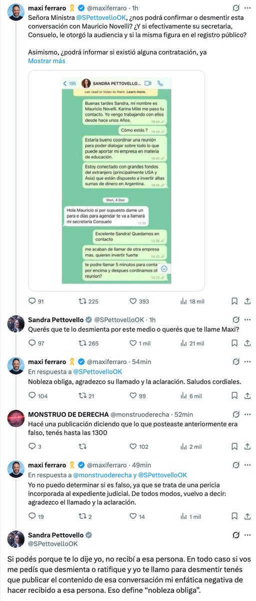 PotusAmarillo's tweet photo. Te das cuenta que son una basura de personas cuando publican información falta, se las desmienten, se toman la molestia de llamarlos para aclararles las cosas y aún así, no borran para sumar ruido.
Y te hablan de "nobleza obliga", asco dan los principios de estos parásitos. https://t.co/BLnT1T894g