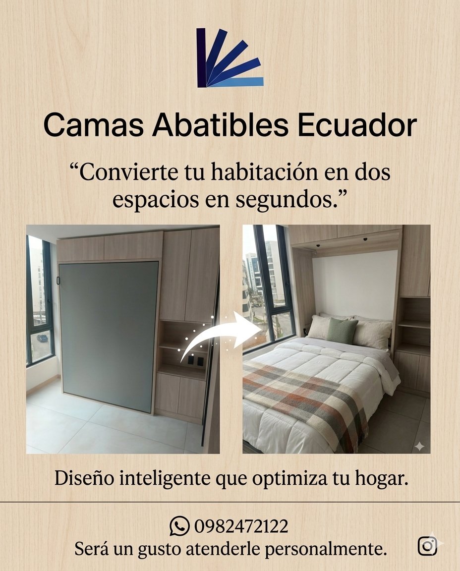 Wallbedsecuador's tweet photo. Camas Abatibles Ecuador https://t.co/LwXQSXDwMZ